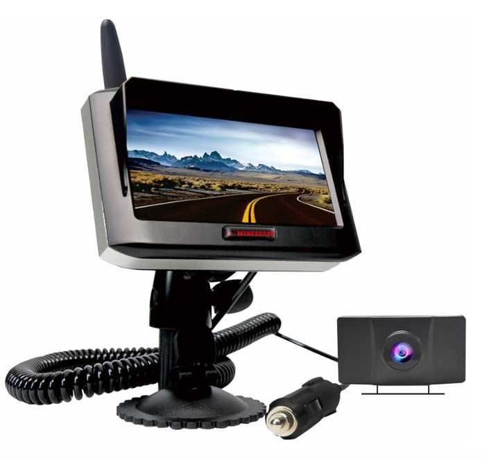 MHCABSR комплект WiFi камера за заден ход с монитор, 4.3-инчов монитор