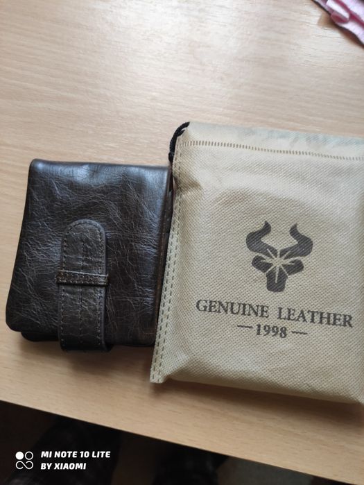 Portofel din piele naturală unisex