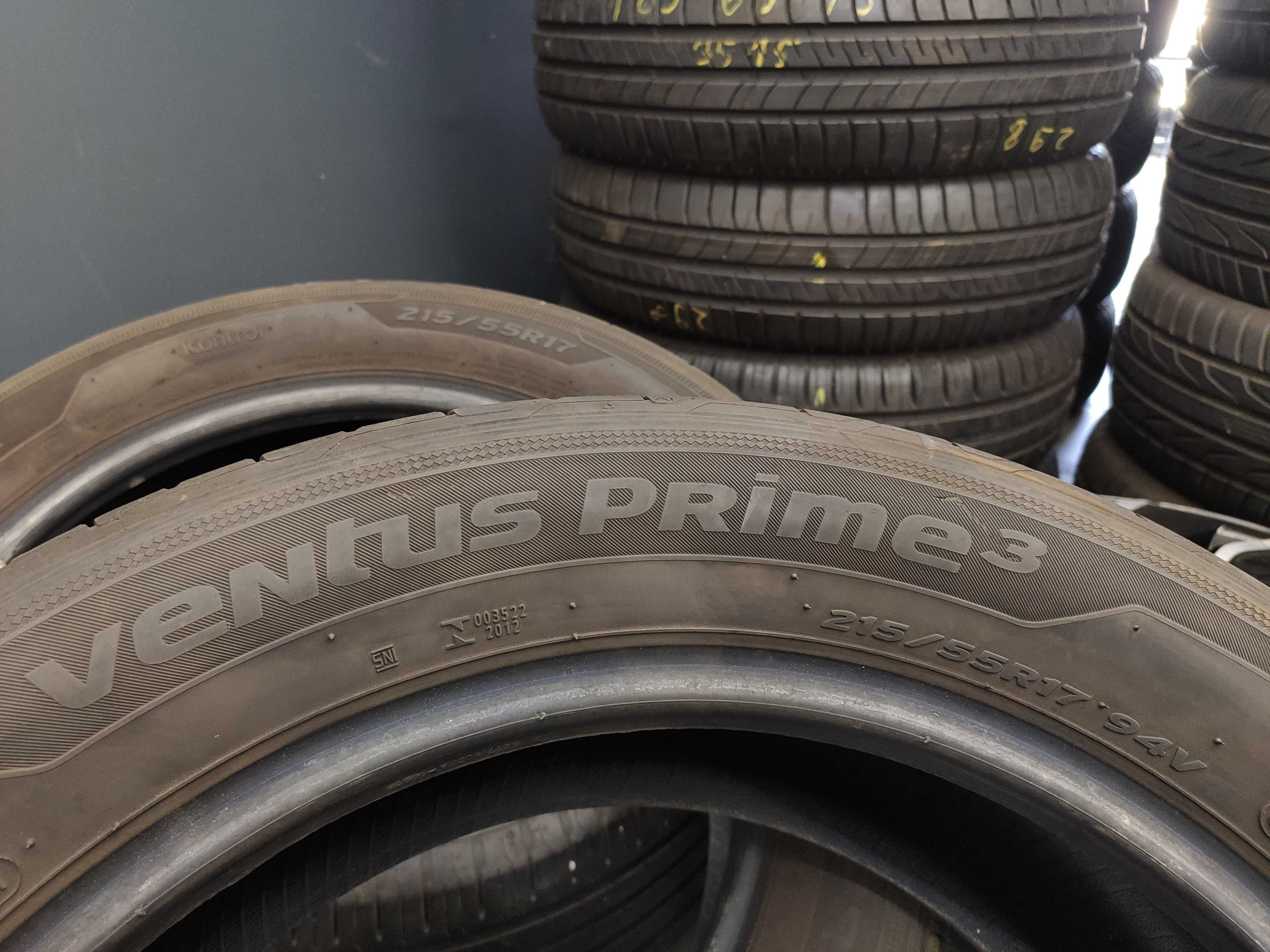 2бр Летни Гуми 215 55 17 - Hankook