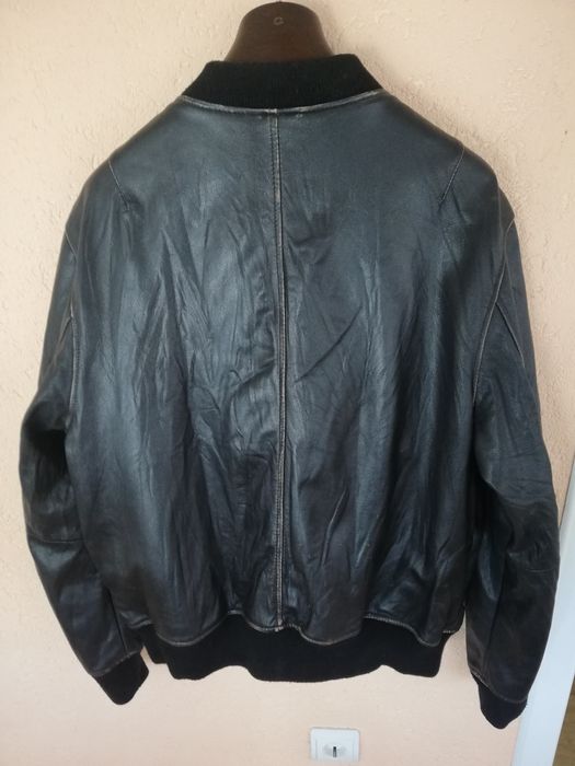 Geaca piele bărbati Lapel xl