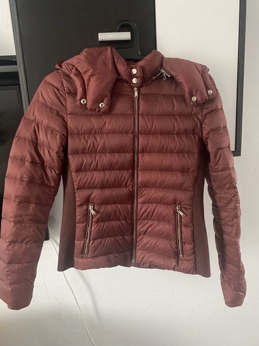 Geaca cu puf de gasca