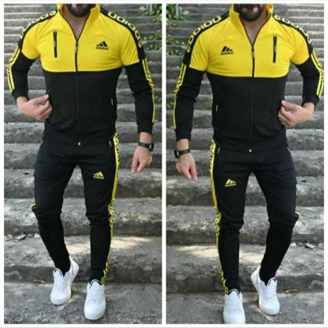 Trening exclusiv Adidas Galben Negru diverse marimi S-M-L