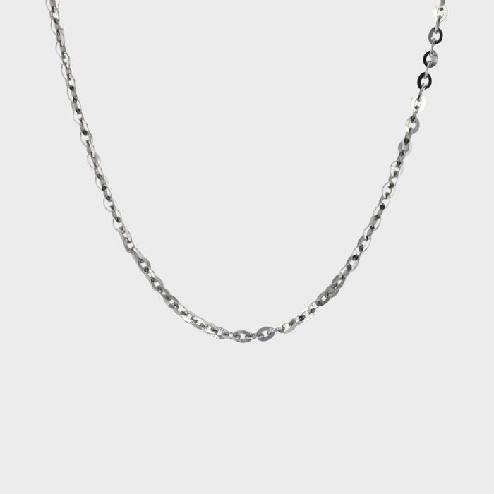 Lant de aur alb cod 8238