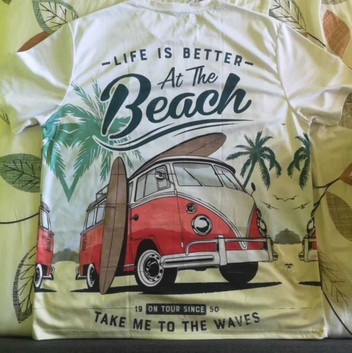 Мъжка цветна тениска