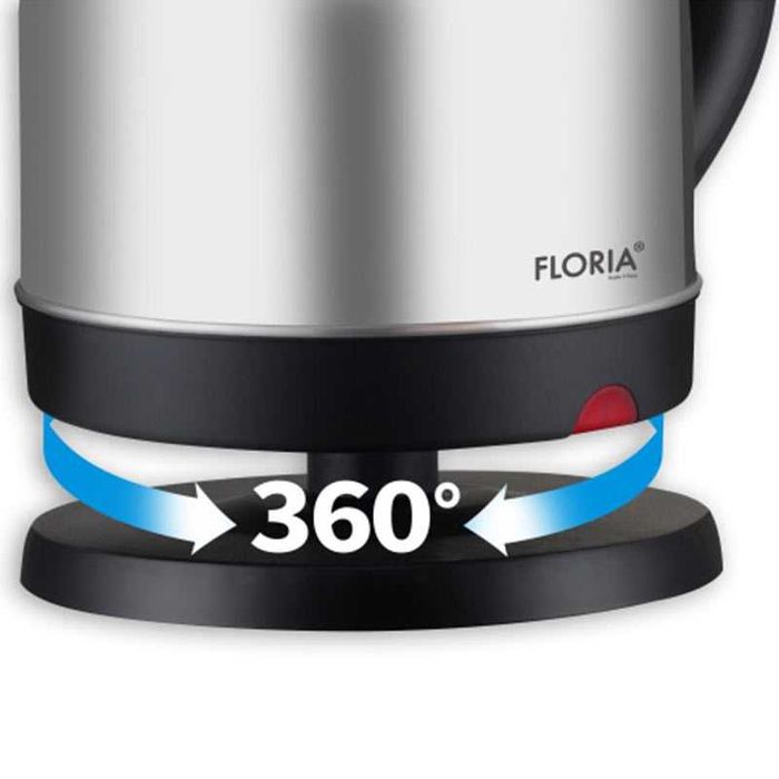 Електрическа кана, мощност 1500W, капацитет 2 L, светлинен индикатор