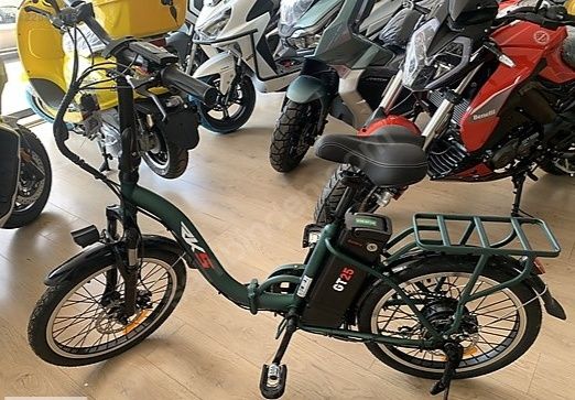 Bicicleta Electrica Pliabila RKS GT25 250W 25km/h, Litiu Ion 36V 10Amp