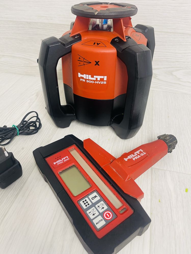 Hilti PR 300-hv2s dubla panta canalizare nivela laser