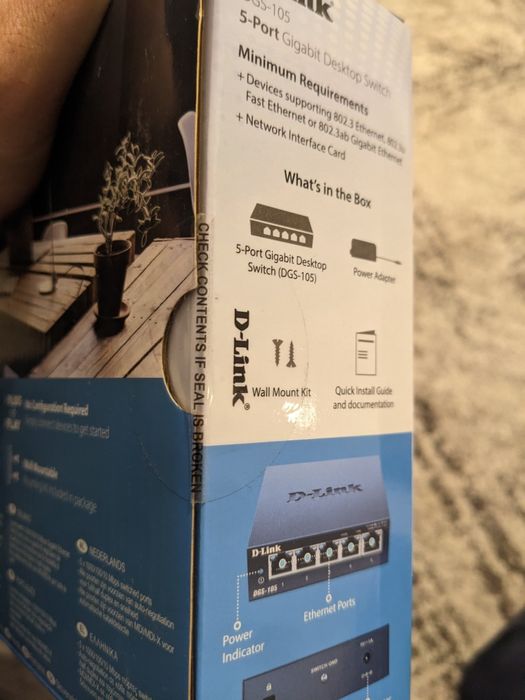 Switch d-link dgs 105 5 porturi gigabit