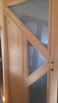 Uși exterior lemn masiv