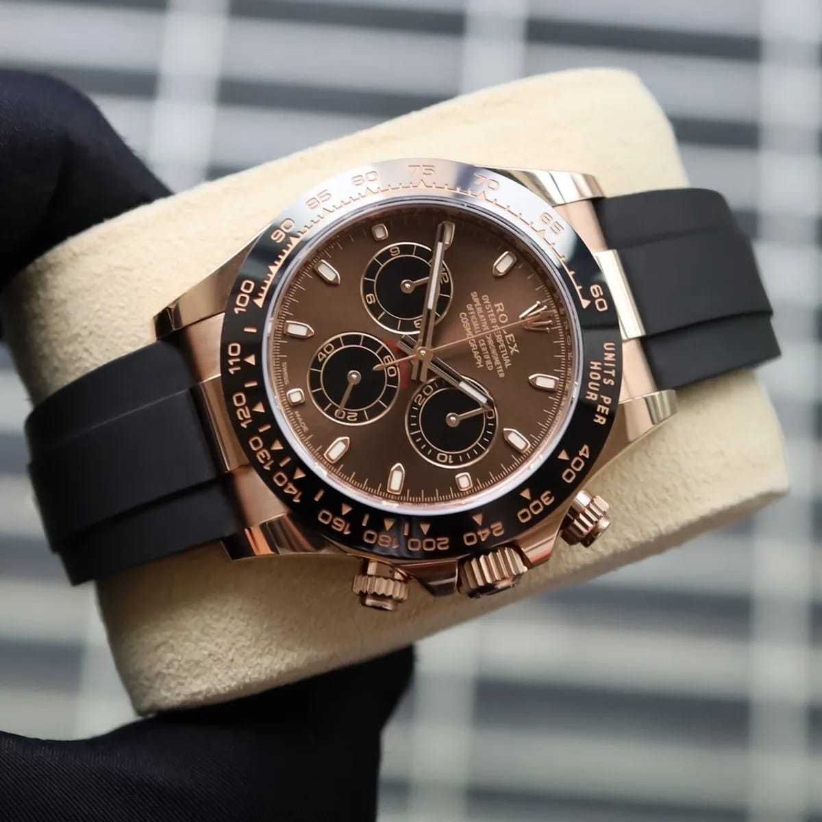 Rolex Daytona Rose Gold Chocolate