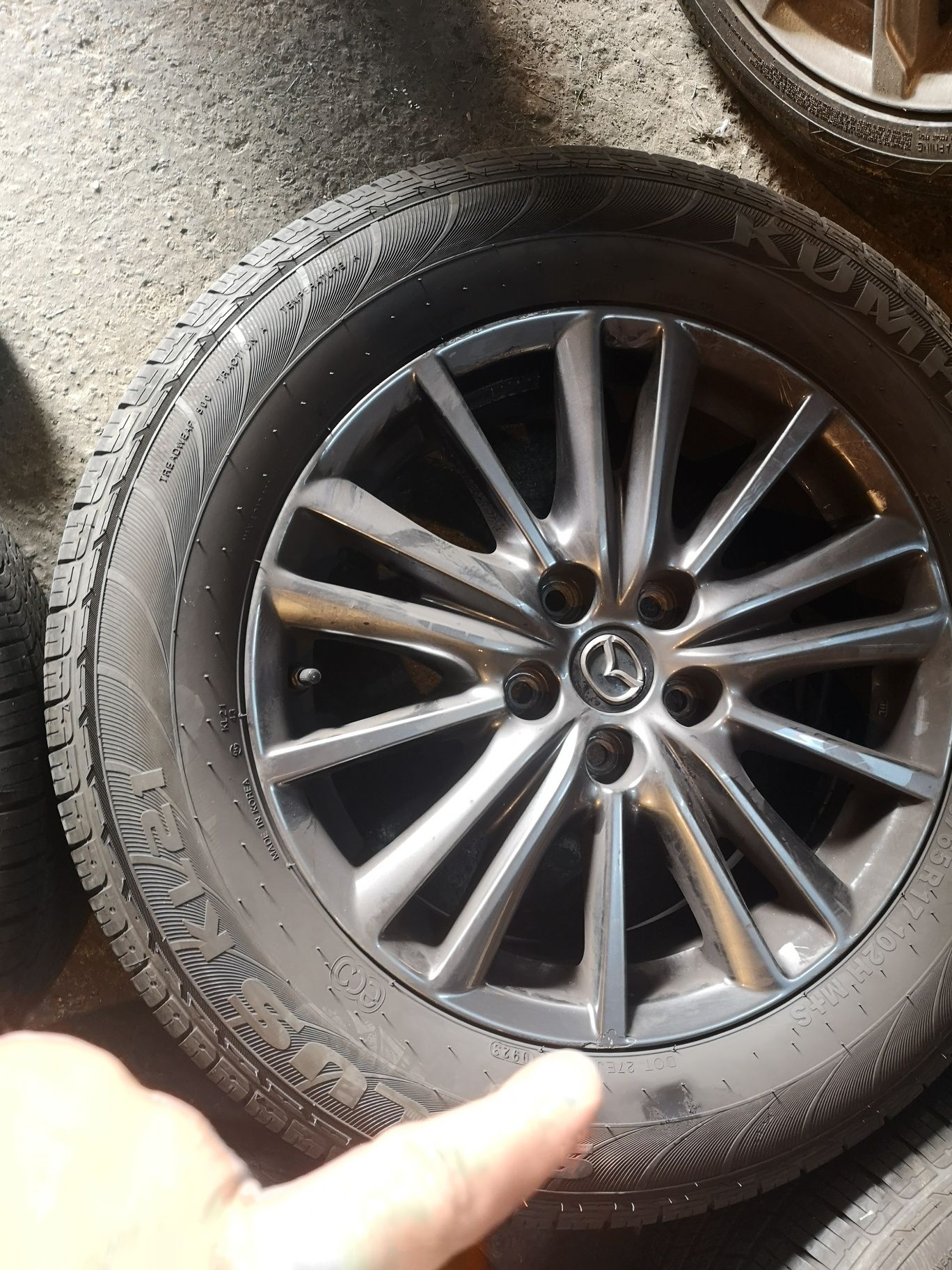 Jante R17 Mazda CX3 CX5 CX7, Nissan 225/65R17 M+S