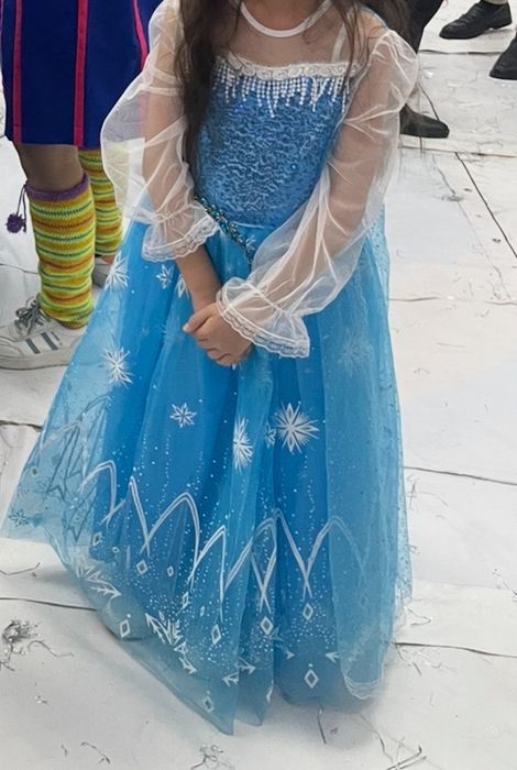 Платье «Эльза» на Новый год