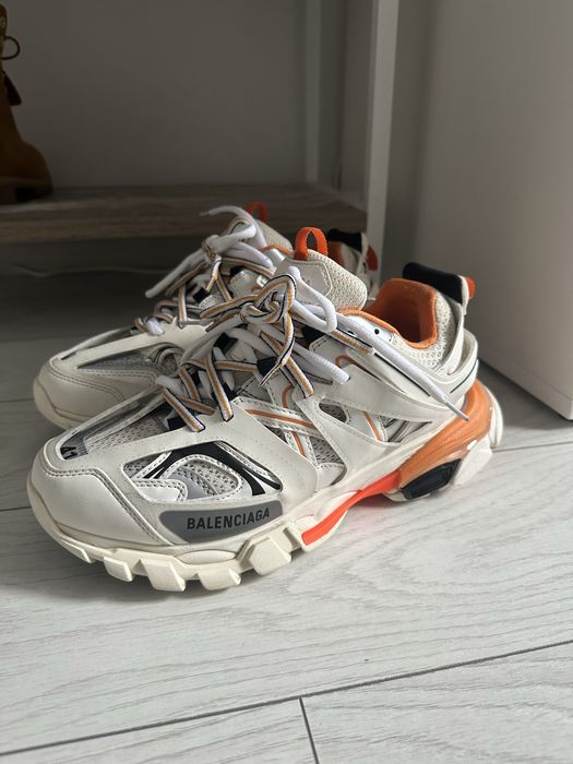 Balenciaga Track White/Orange Size 41