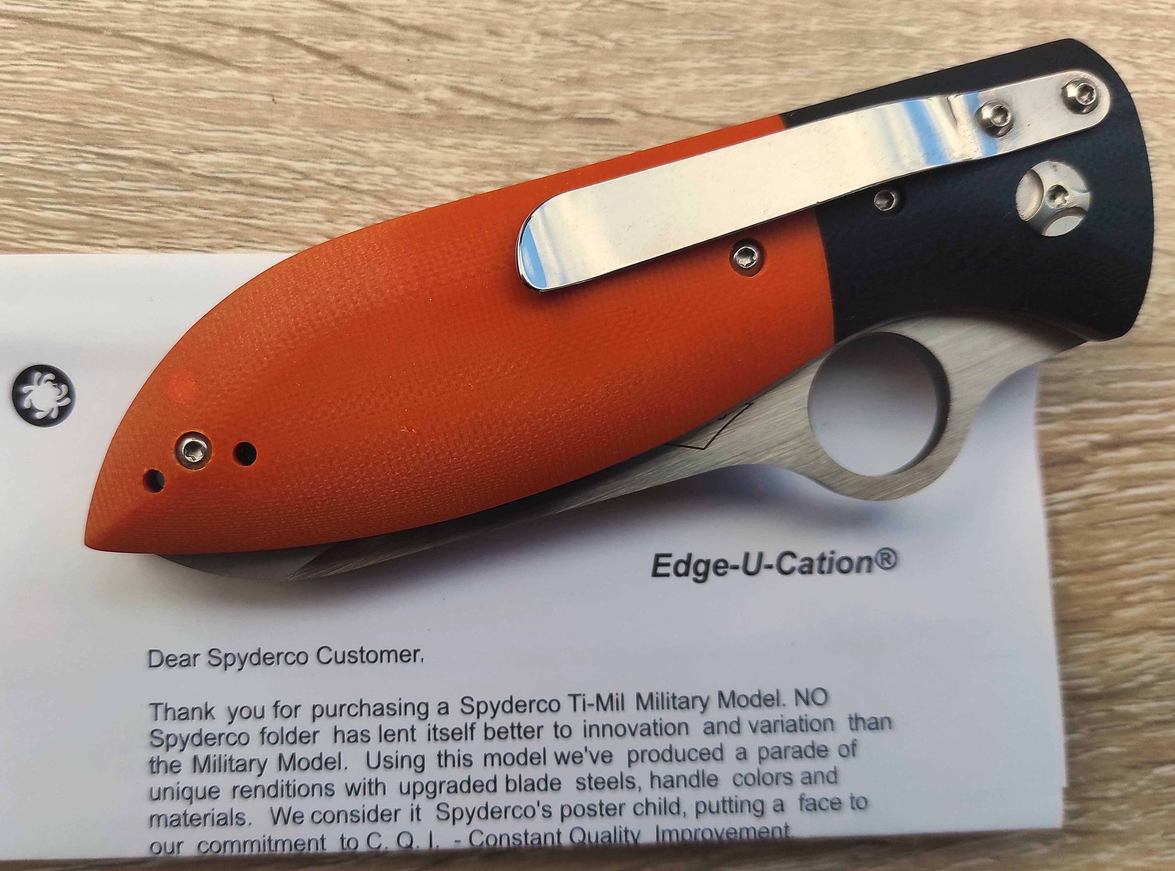 Сгъваем нож Spyderco C184 FireFly