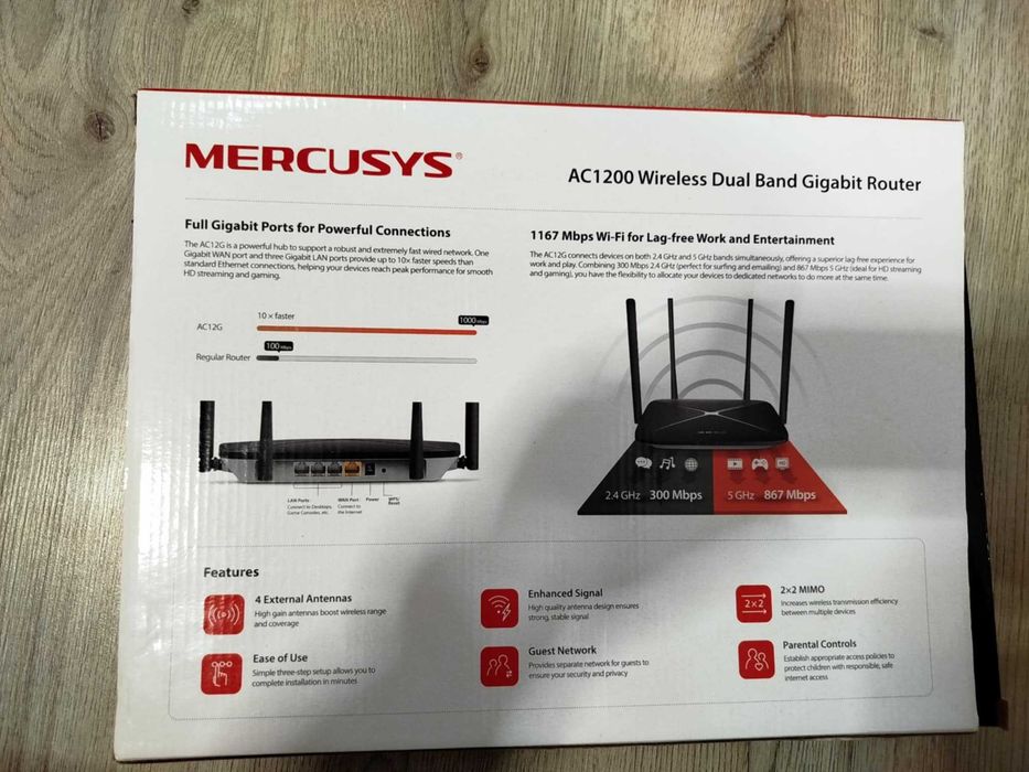Рутер Mercusys AC12G