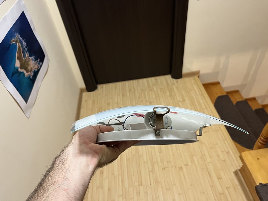 Doua aplici - lustra - aplica baie / terasa / balcon