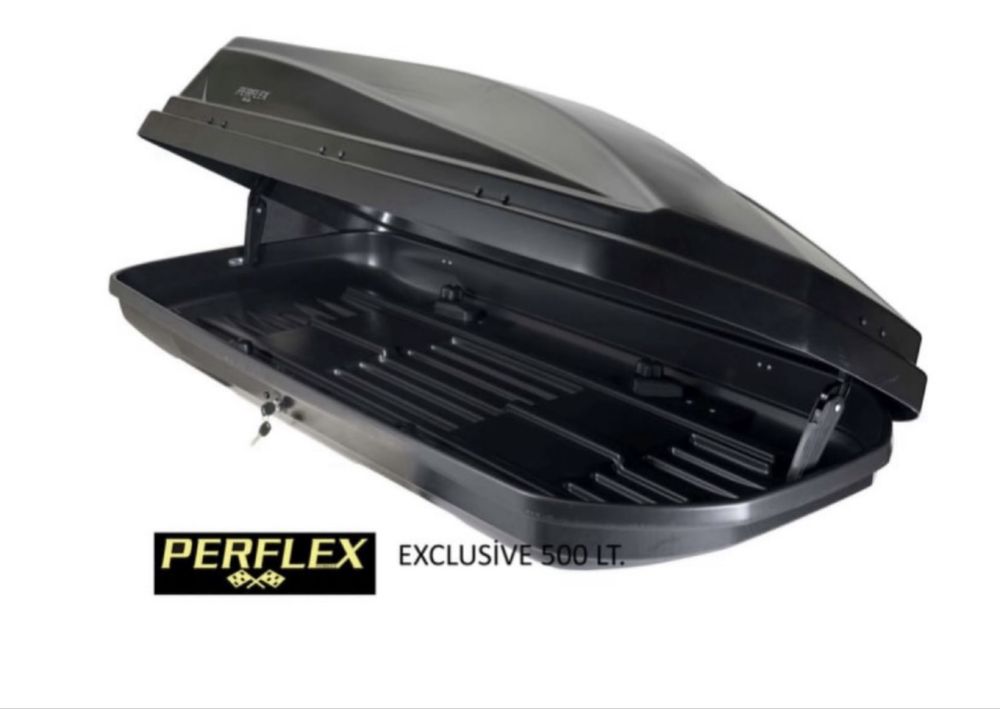 АвтоБокс Куфар Perflex багажник 500л PERFLEX EXCPLUSIVE