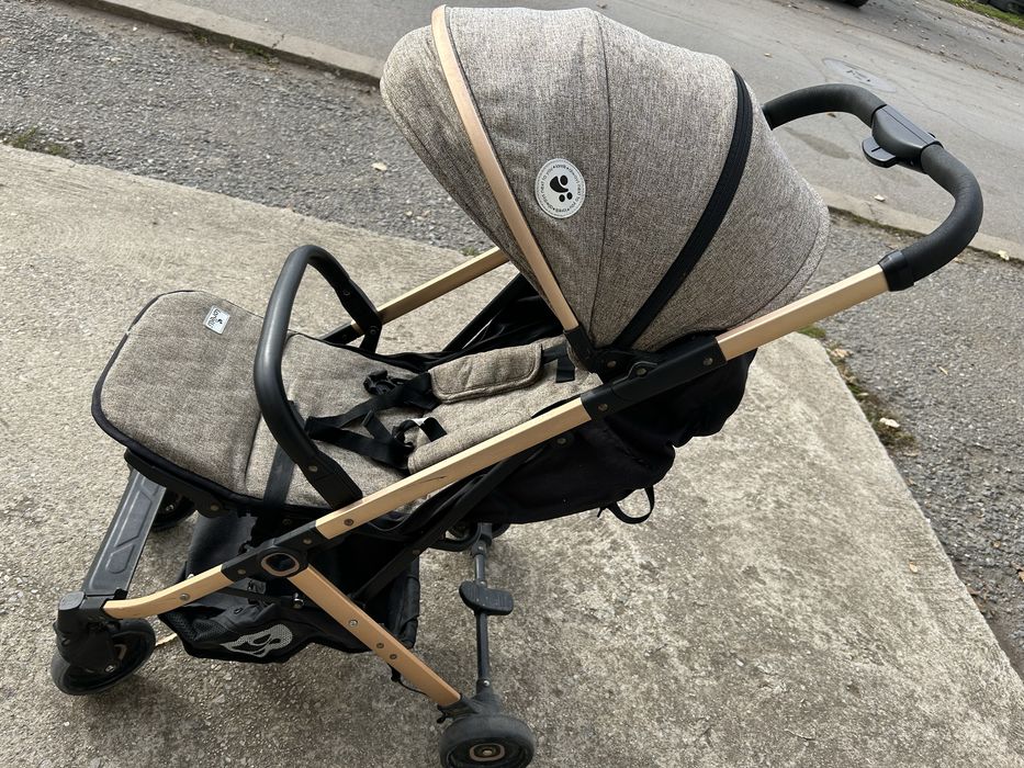 Лятна детска количка – лека, сгъваема, комфортна