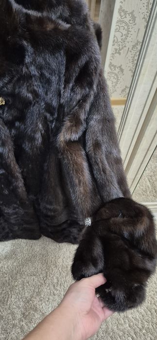 Норковая шуба хорошего качества