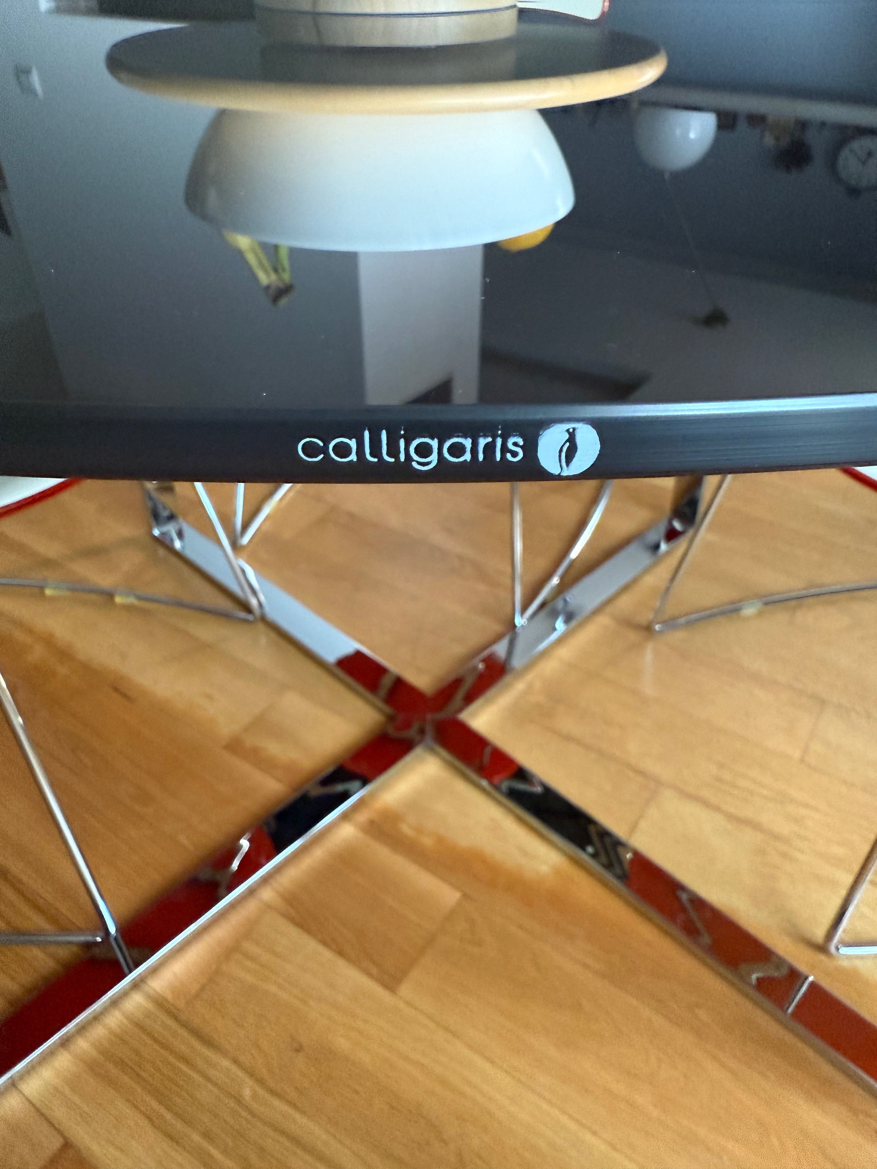 Трапезна маса “Calligaris” с 6бр трапезни стола и 2бр бар стола