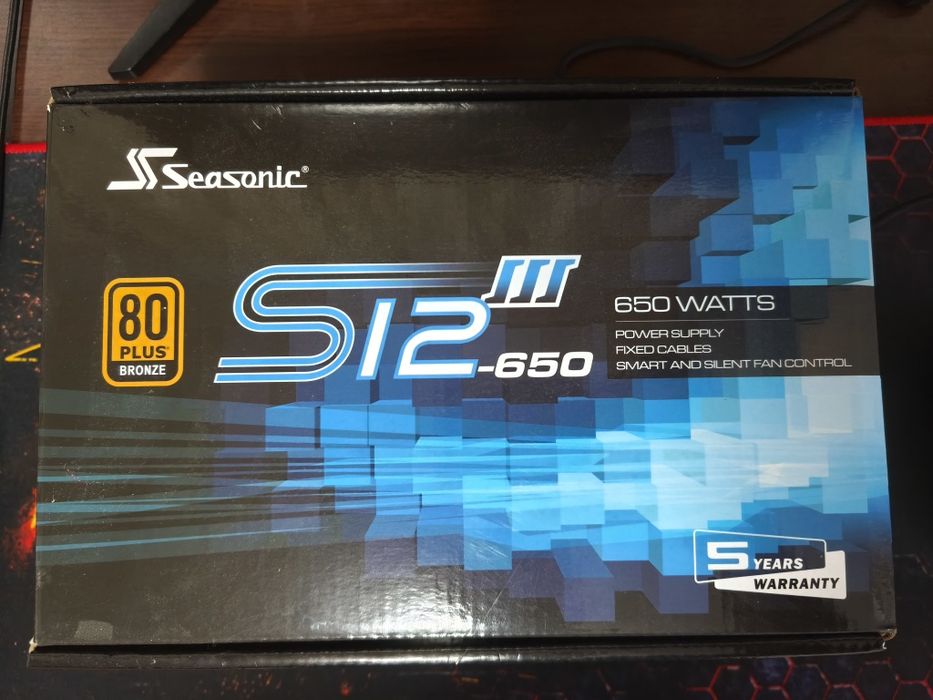 Sursa Seasonic S12III-650, 80+ Bronze 650W