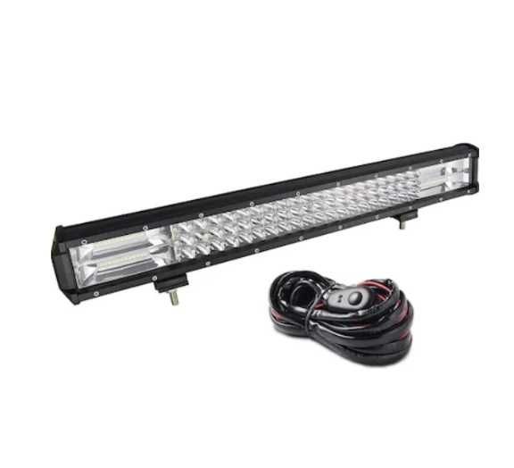 Led bar auto proiector led 288 w + kit cablaj releu, buton,TRANSPORT 0