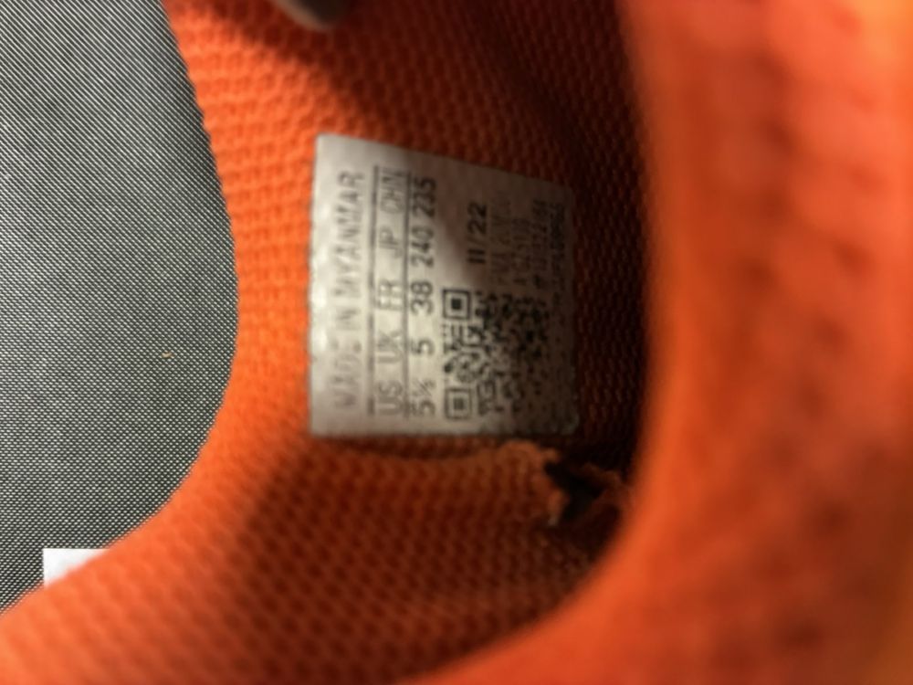 Adidas crazyfast orange 38 номер