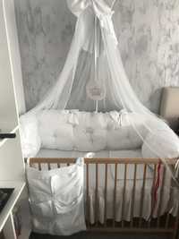 Vand lenjerie de pat pentru bebelusi 11 piese