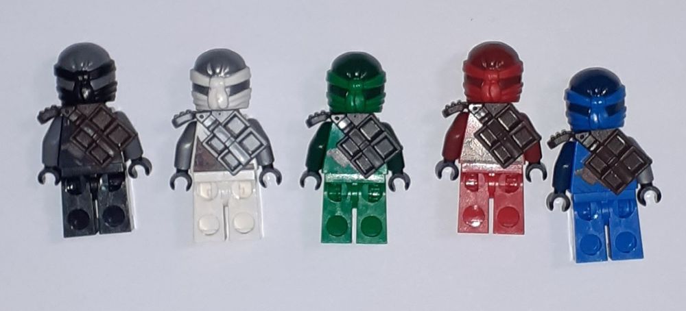 Lego Ninjago - DOTD Cole, Zane, Lloyd, Kai, Jay