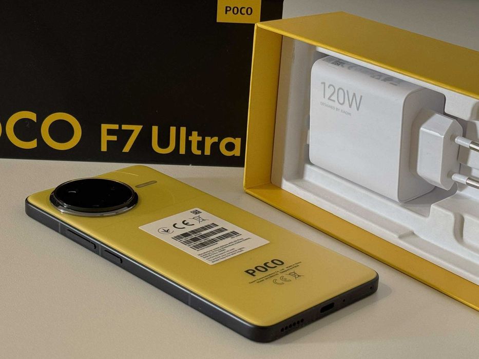 Бартер!НОВ! Xiaomi Poco F7 Ultra Yellow (Жълт)