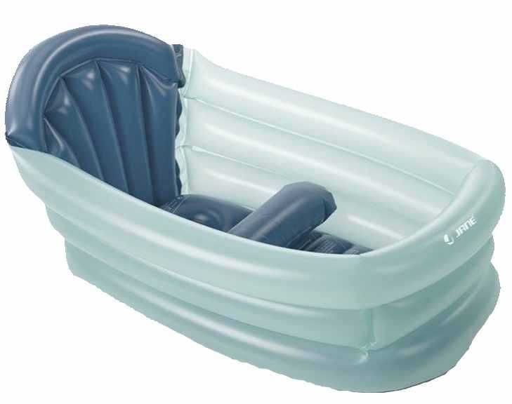 Надуваема бебешка вана с 3 позиции Jane - Aquarel Blue