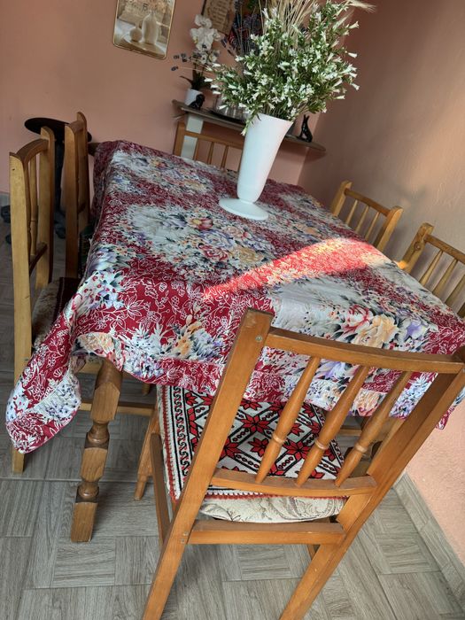 Vand Masă +6 scaune