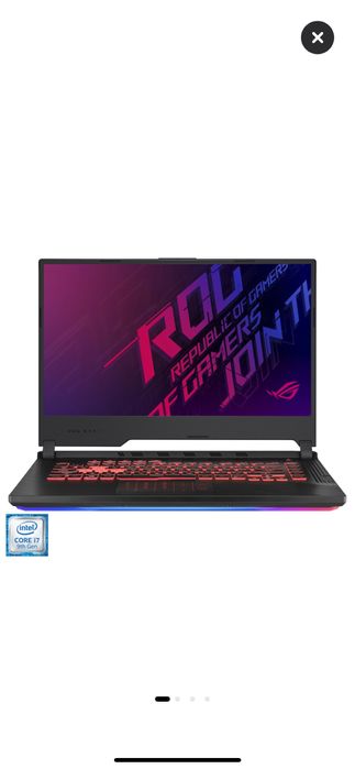 Asus rog strix G531GU i7 9 th GTX1660 Ti 6gb