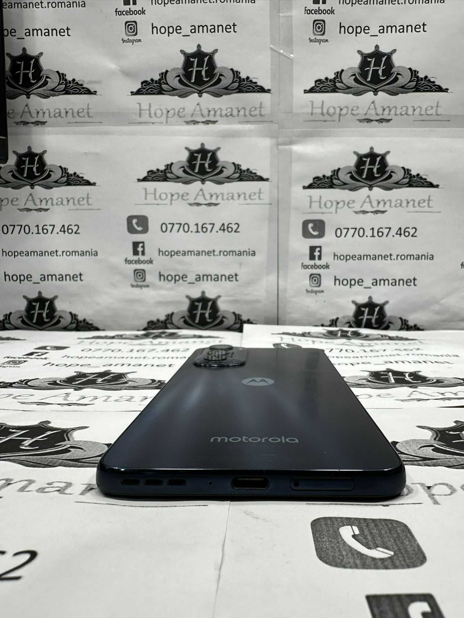 HOPE AMANET P12 - Motorola Edge G30 / 128-8GB / Meteor Grey