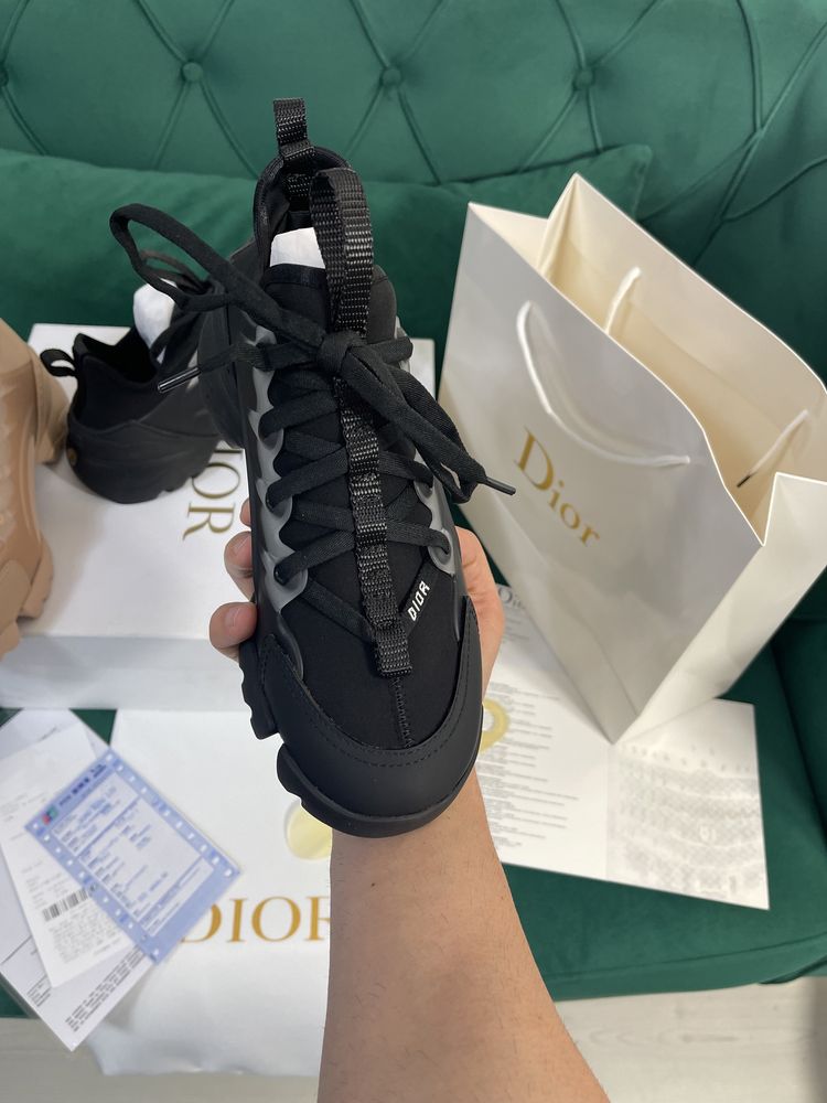 Adidasi Dior D-Connect piele naturala Full Box colectie noua