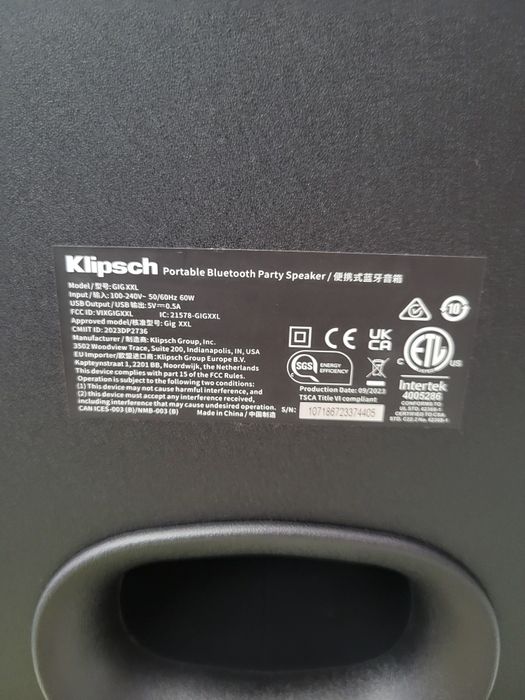 Boxa Klipsch Gig XXL