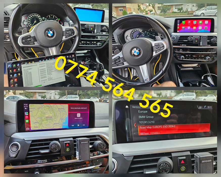 Card/Usb/Device Activare Android Auto& CarPlay Bmw Mercedes orice auto