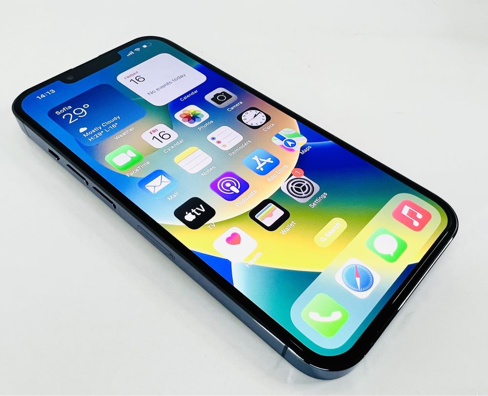 Apple iPhone 13 Pro Max 512GB Sierra Blue Перфектен! Гаранция!