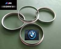 Inele centrare BMW din Aluminiu pt jante Aliaj