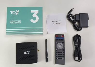 TOX3  4+32gb ANDROID 11, Amlogic S905 X4, TV BOX         
Android TV B