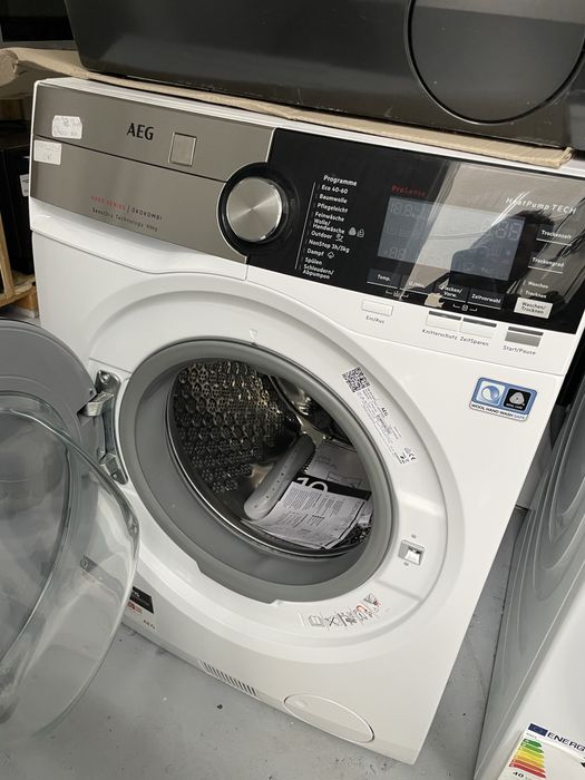 Masina de spalat rufe Aeg - seria 9000 cu pompa de caldura