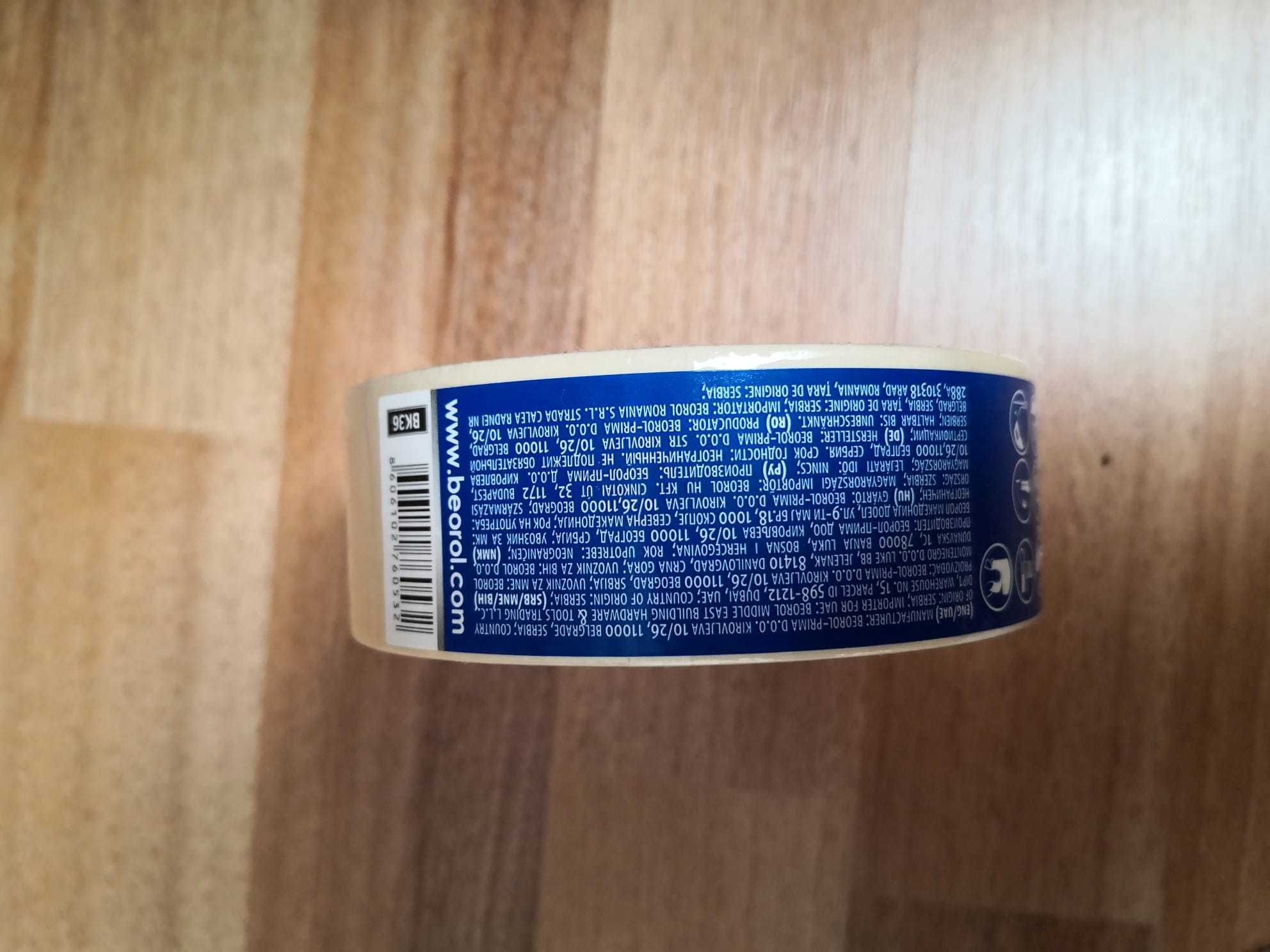 Banda adeziva de hârtie pentru zugrăvit - Beorol - Indoor Profesional