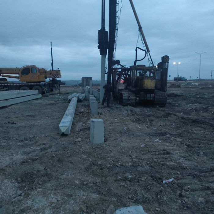 Оказываем услуги по забивке, погружению Свай, Сваебойка, свая