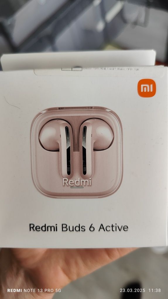 Нови слушалки Redmi Buds 6 Active
