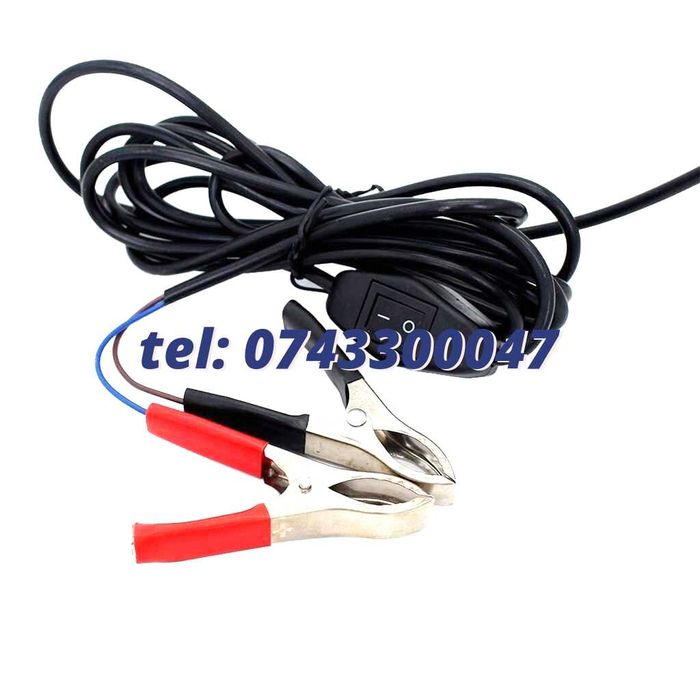 Pompa Submersibila 12v 12litri Per Minut Pentru Golit Butoaie