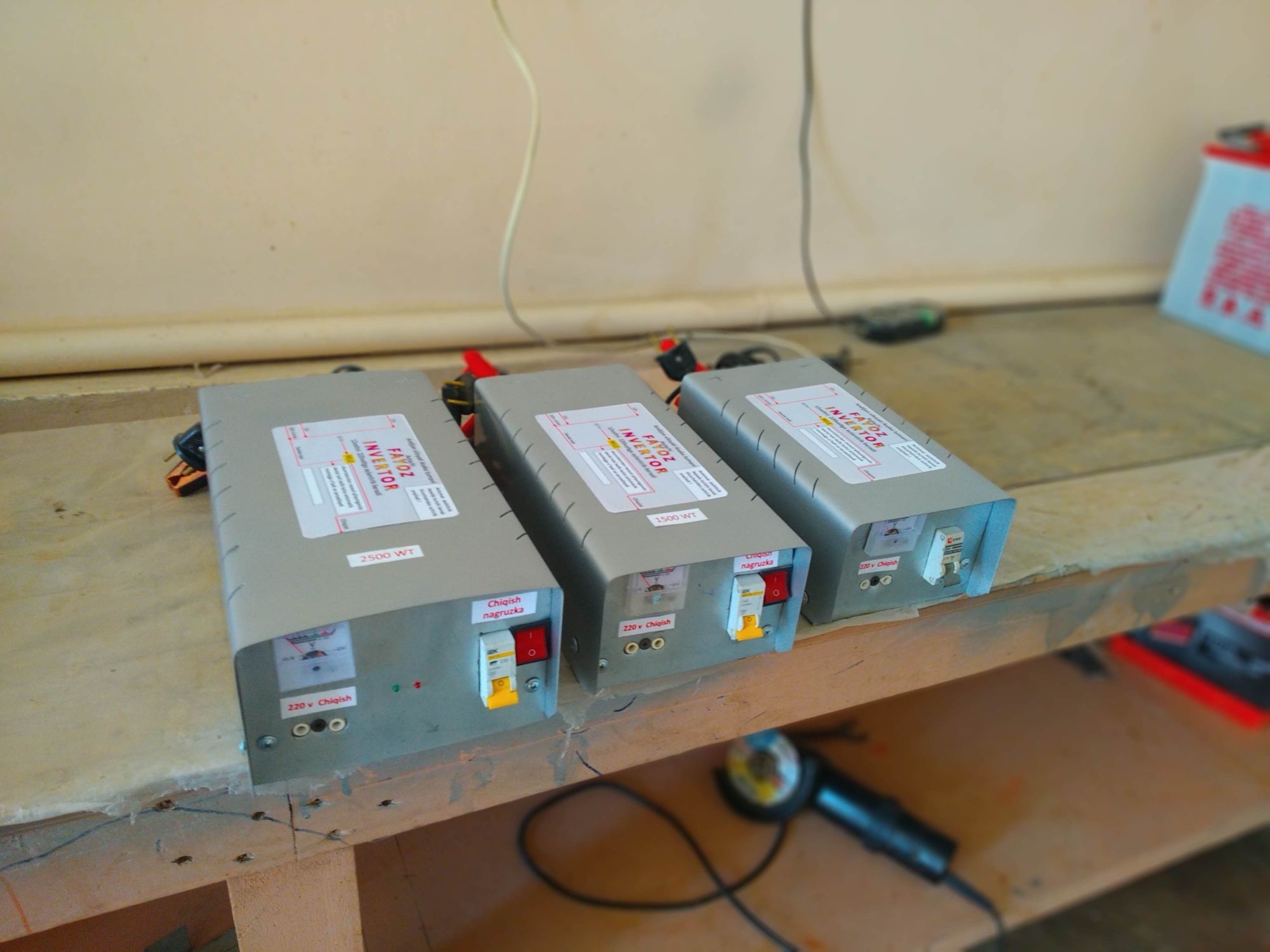 Инвертор 12v+24v=220v Юпс