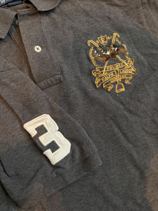 Мъжка тениска с яка Polo Ralph Lauren Big Crest