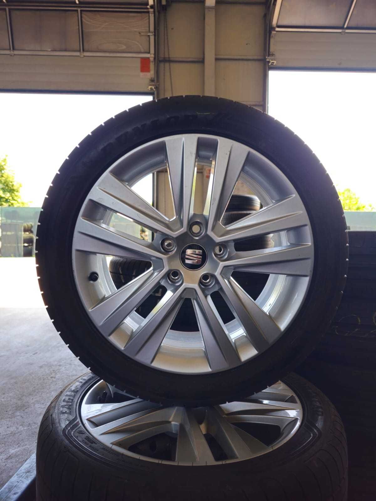 Jante Seat Leon Golf Anvelope Vara Dunlop 225 45 17