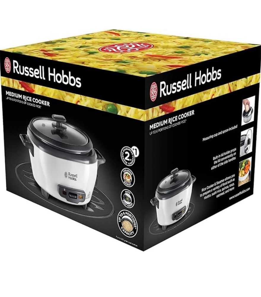 Aparat gatit orez si legume Russell Hobbs ardere  0,8 L, 4 porții,