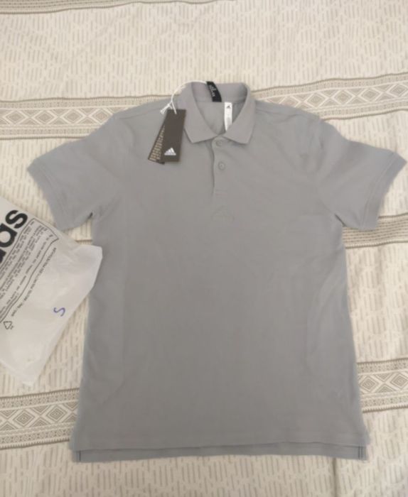ADIDAS Gray Polo Оригинальное